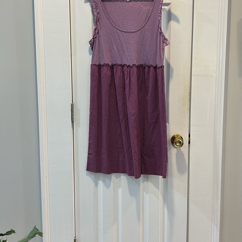 J Crew Purple Sleeveless Dress